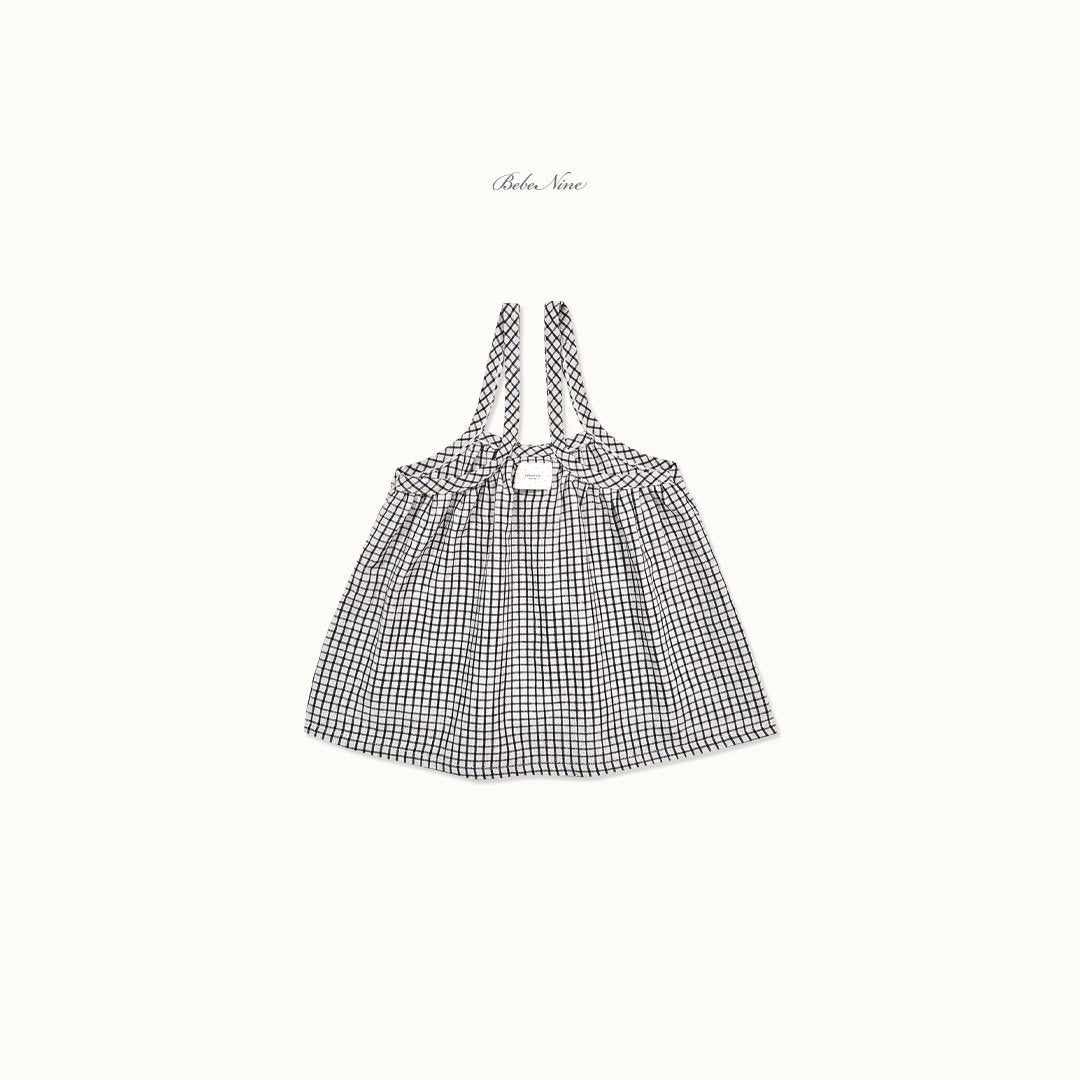 ［bebenine］Caramel Pinafore Skirt