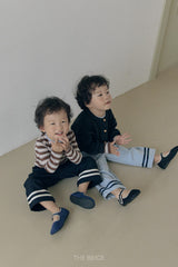 ［The beige］Tape Line Pants