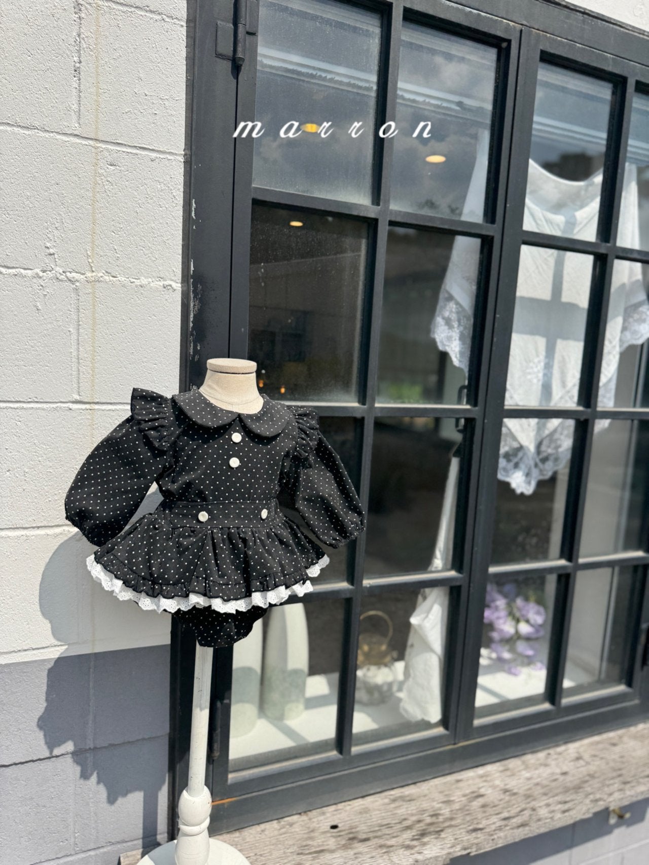 ［marron］Mimi dot bloomer