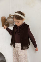 ［perrobebe］Ivy knit vest