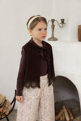 ［perrobebe］Ivy knit vest