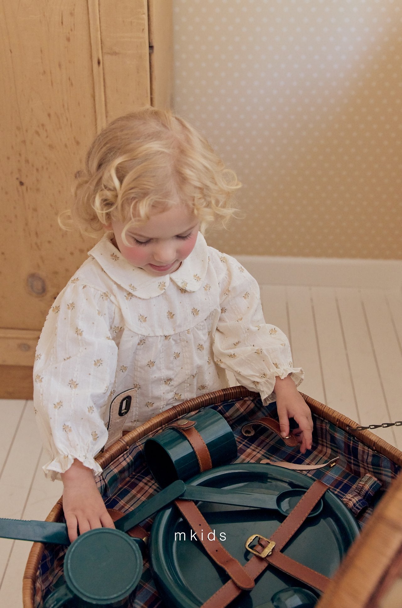 ［mkids］Aimee collar blouse