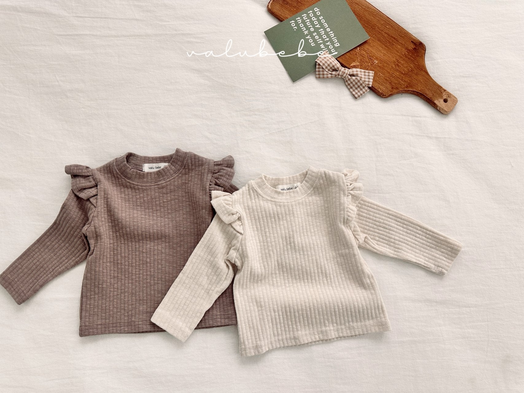 ［valubebe］Frill wing tee (baby & kids)