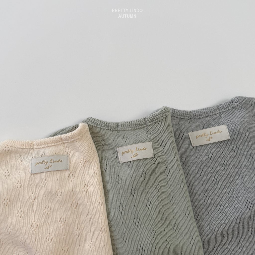 ［LINDO］Knit daily tee