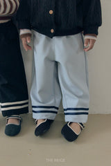 ［The beige］Tape Line Pants