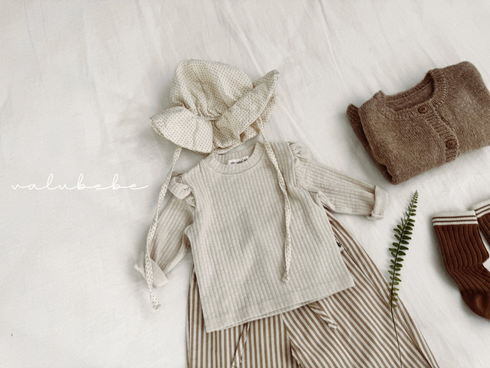 ［valubebe］Frill wing tee (baby & kids)