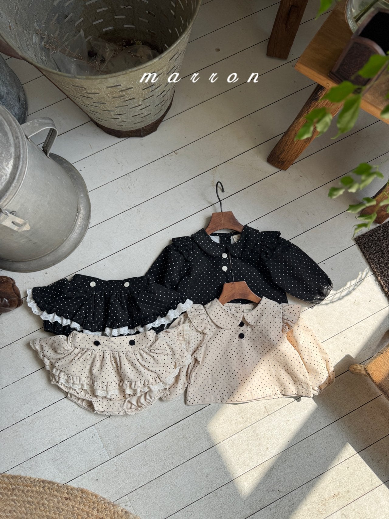 ［marron］Mimi dot bloomer