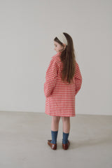 [soye] Alto check coat