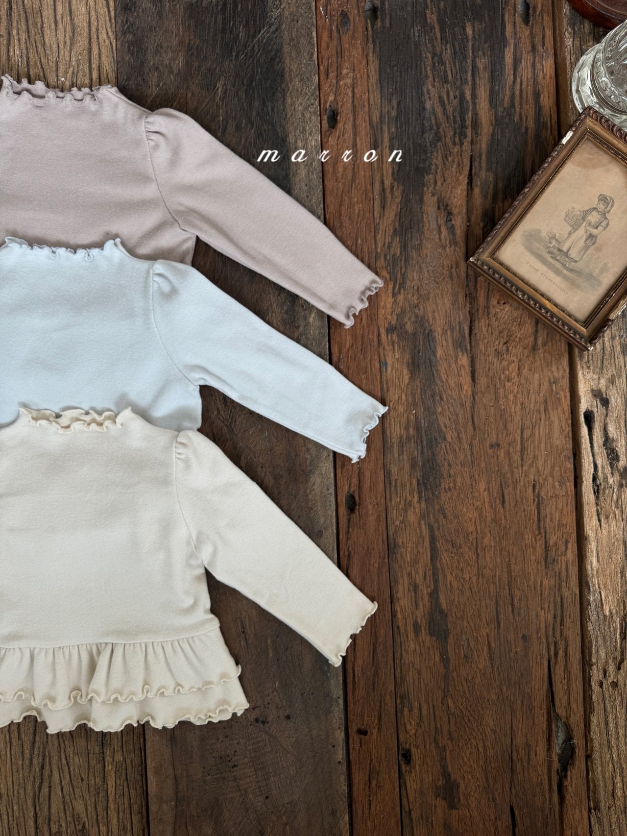 ［marron］Cancan mellow tops