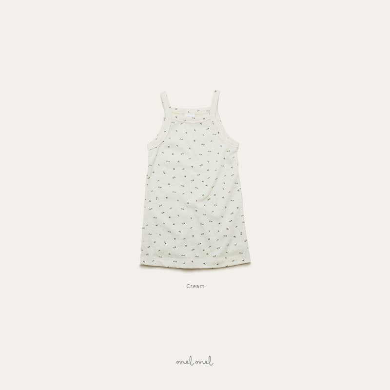 ［melmel］Mini flower one-piece