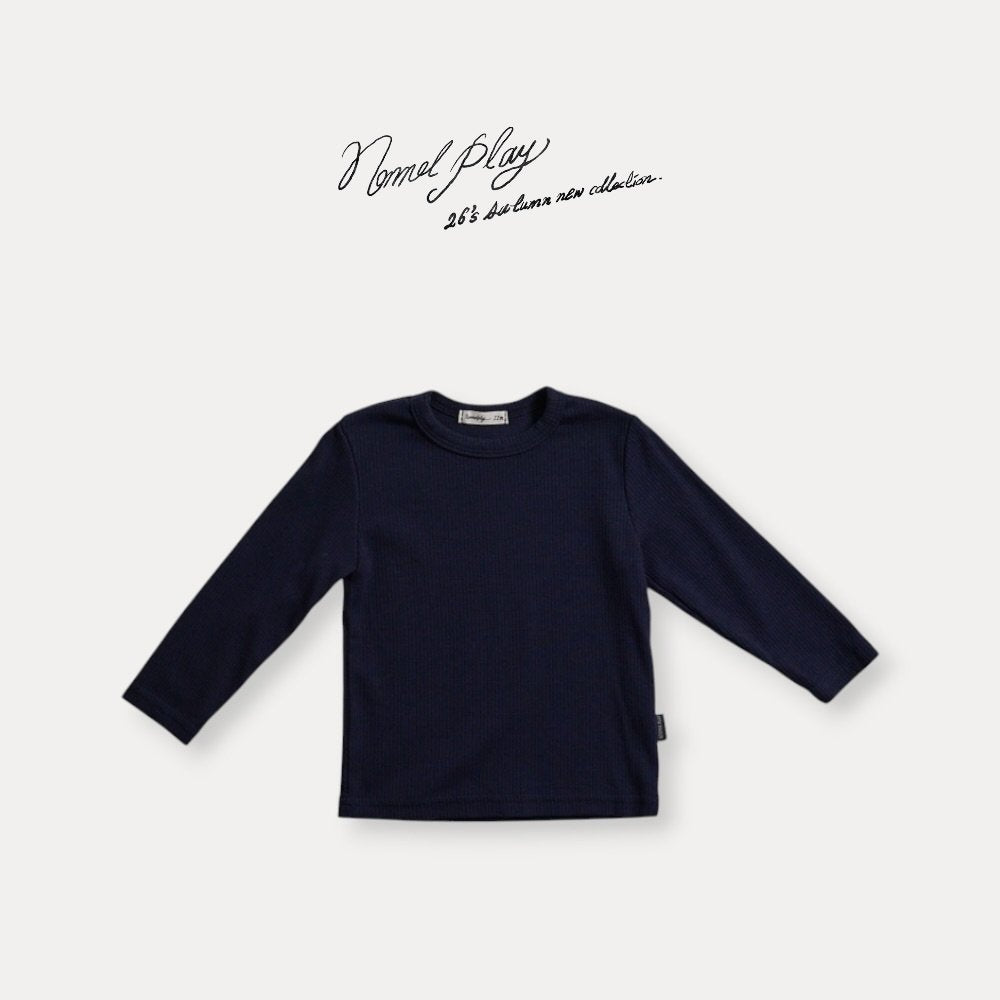 ［normalplay］Softy Autumn Long Sleeve Tee
