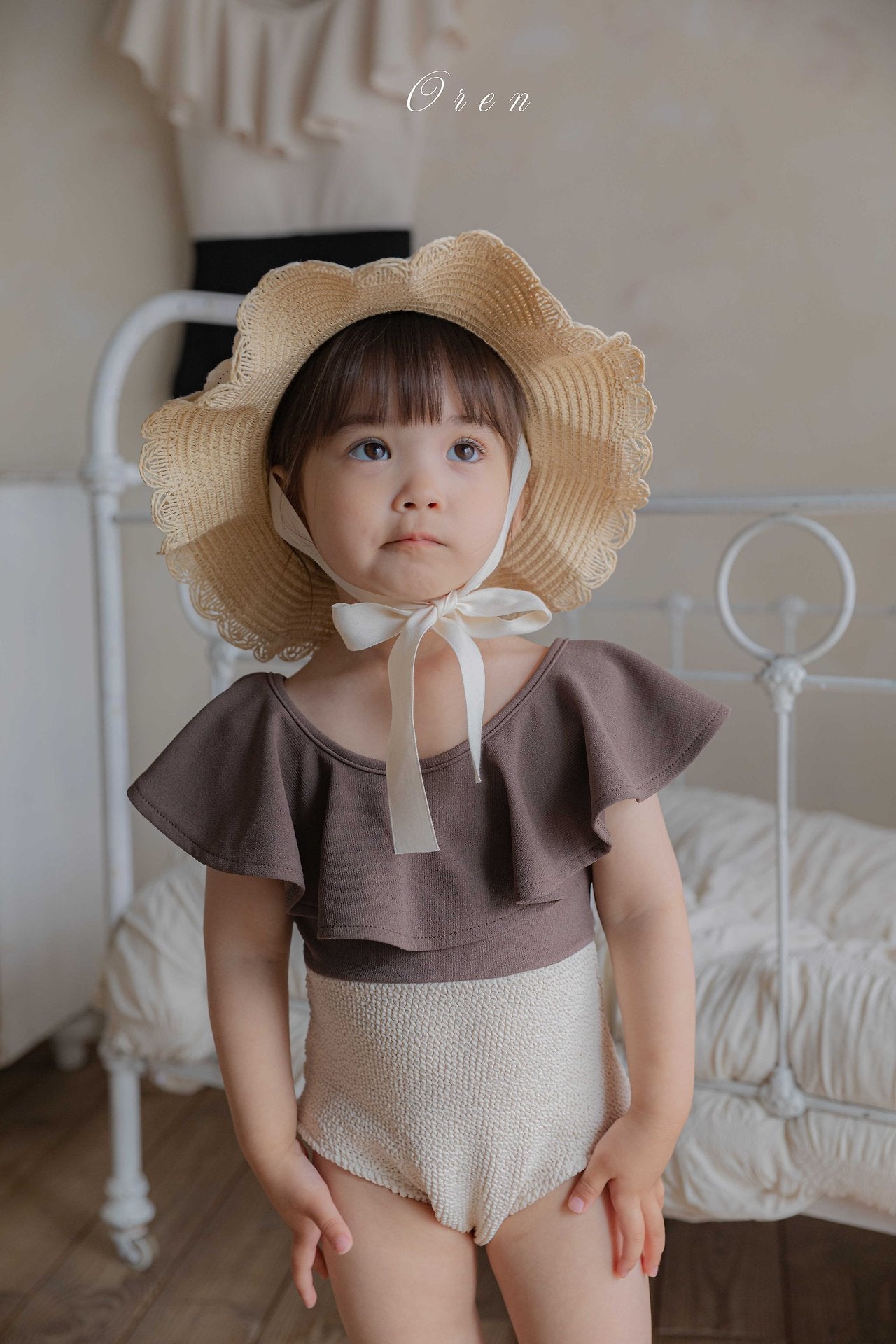 ［OREN］Pepe frill swim wear (kids)