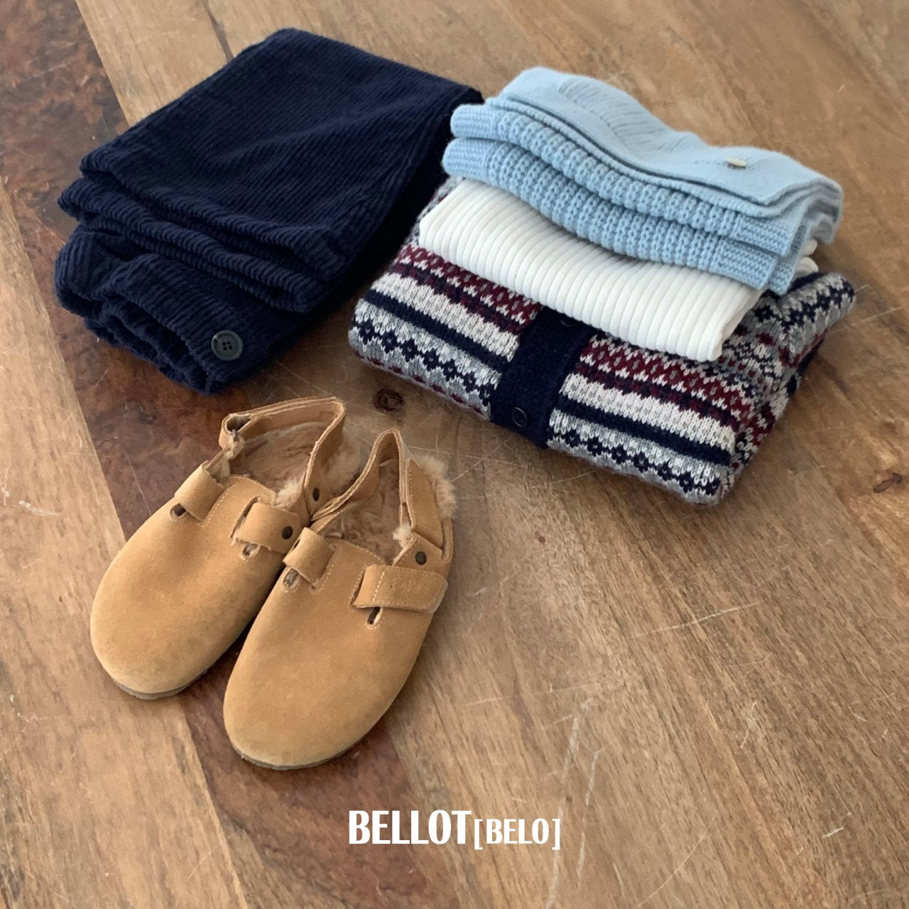 ［BELLOT］Nini flare pants (kids)