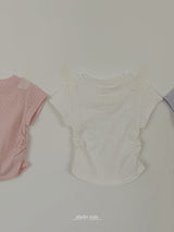 ［aladin］Eyelet shirring tops