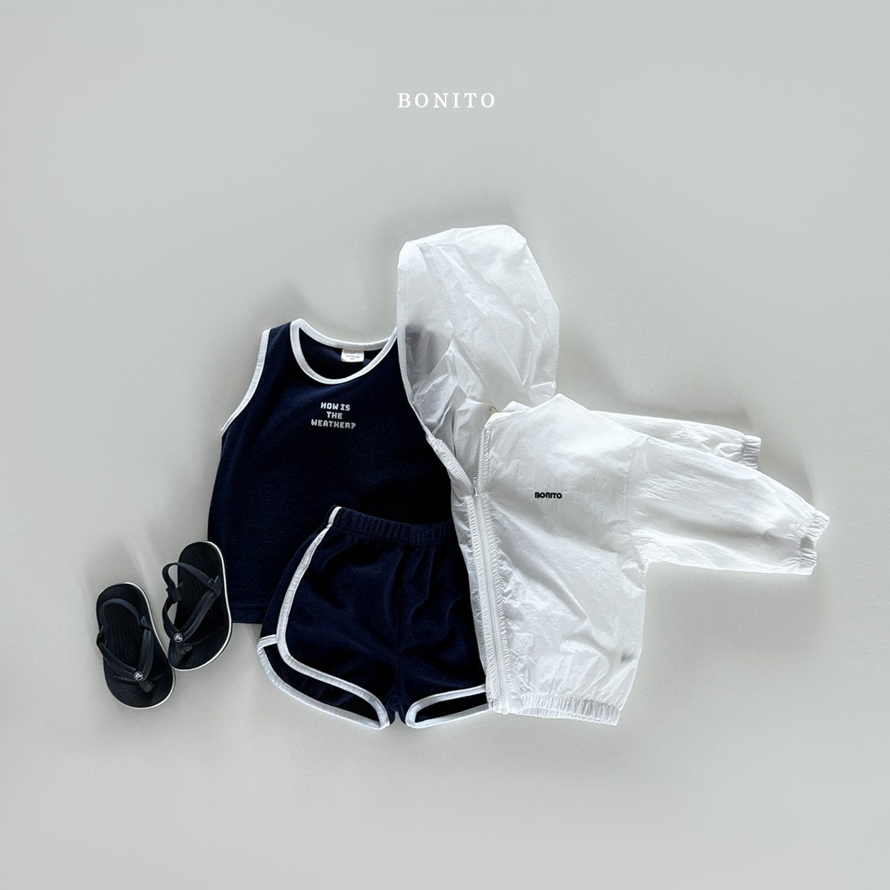 ［Bonito］Weather sleeveless set