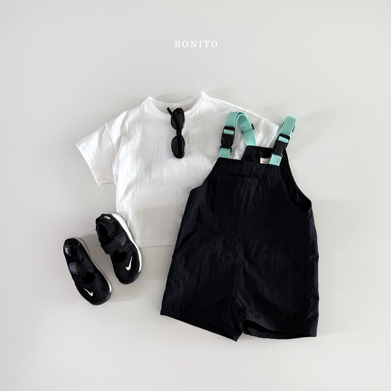 ［Bonito］Buckle overalls (baby, kids, adult)