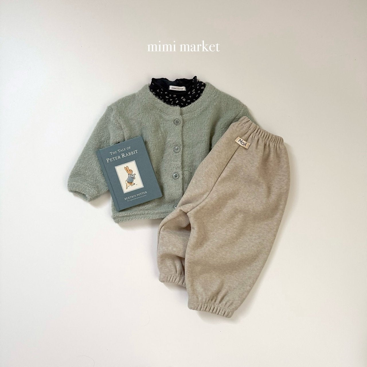 [mimi market] Mink terry pants