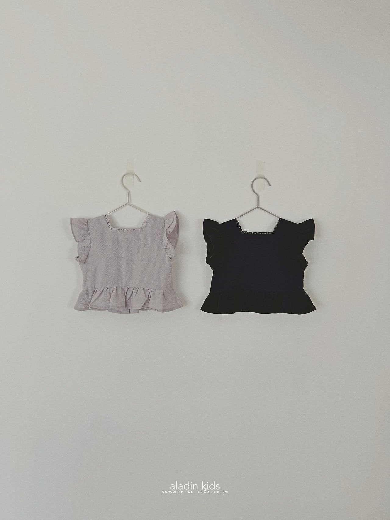［aladin］Lace square blouse