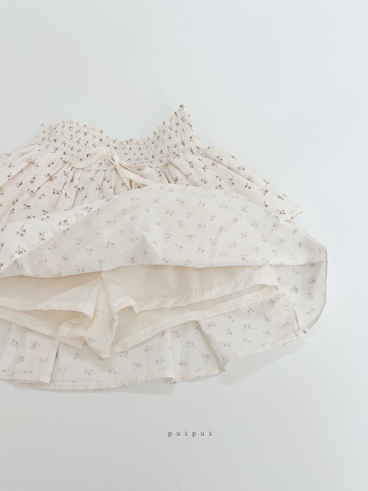 ［puipui］Petit flower skirt