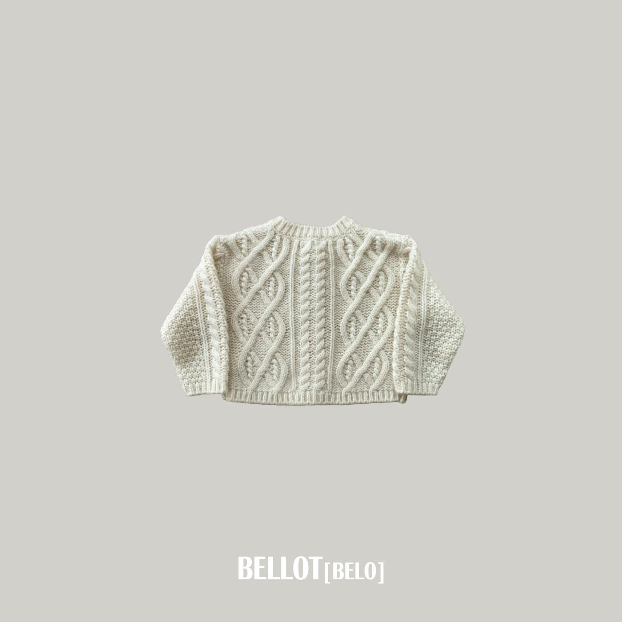 ［BELLOT］Alpha wool cardigan (kids)