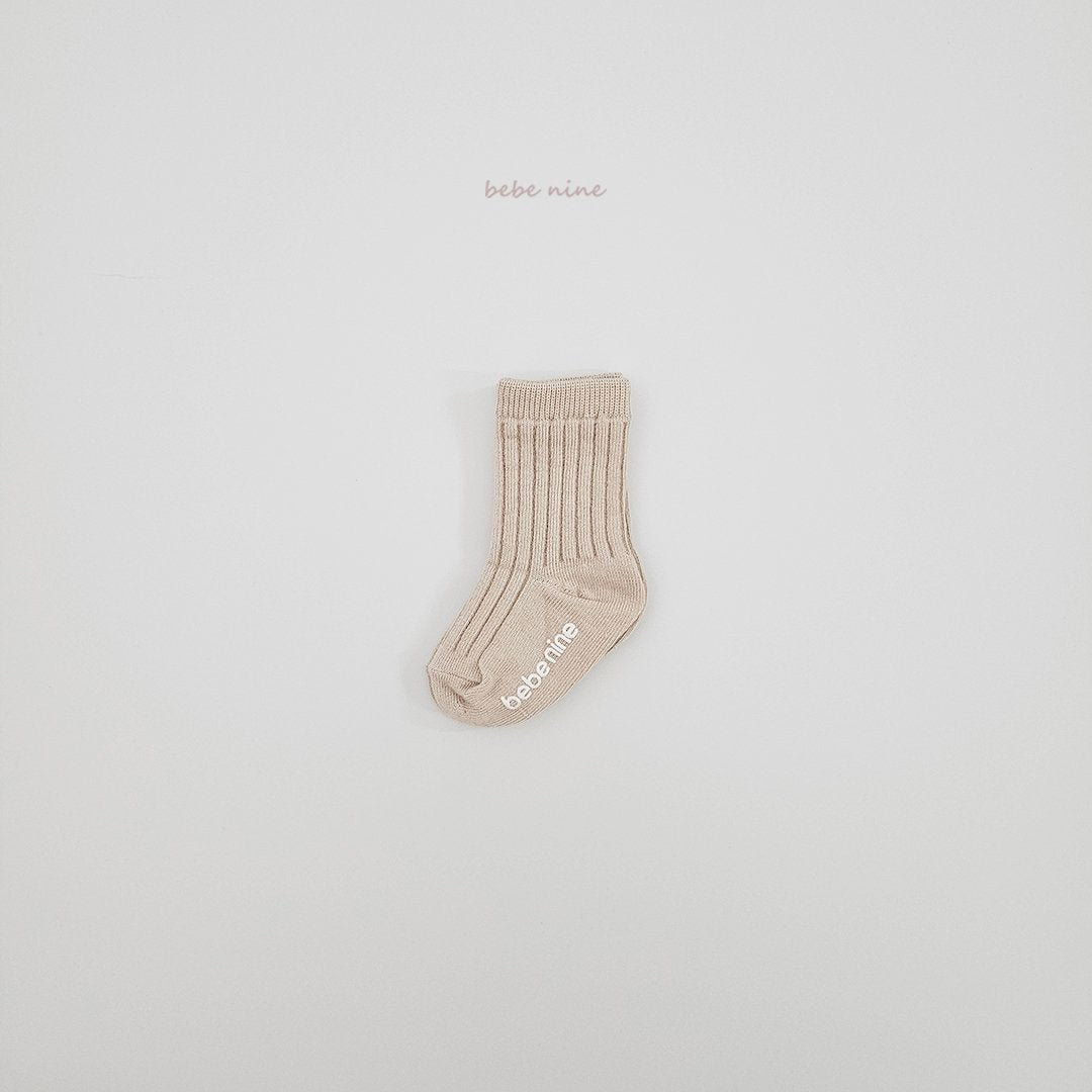 ［bebenine］Butter Knee Socks Set
