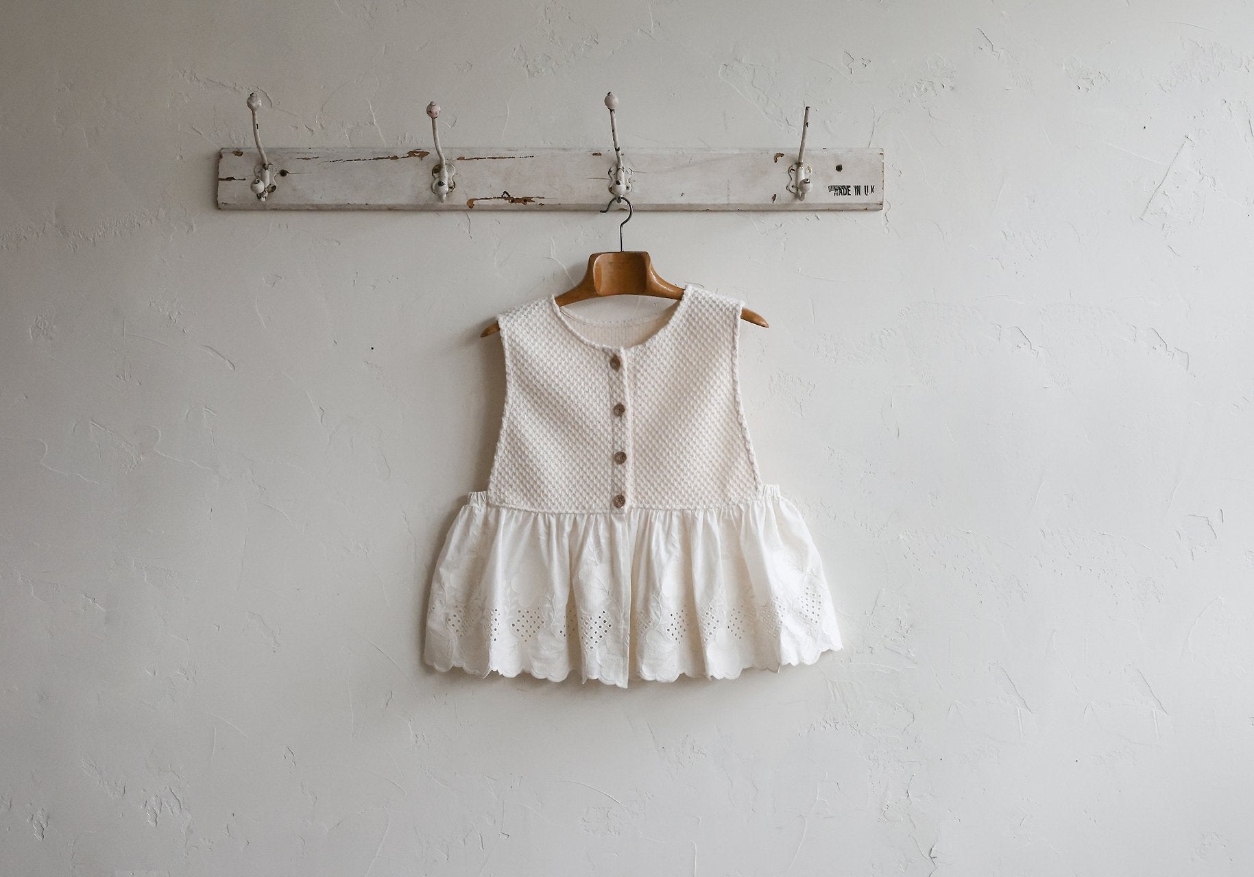 [FLO] Layered lace vest(adult)