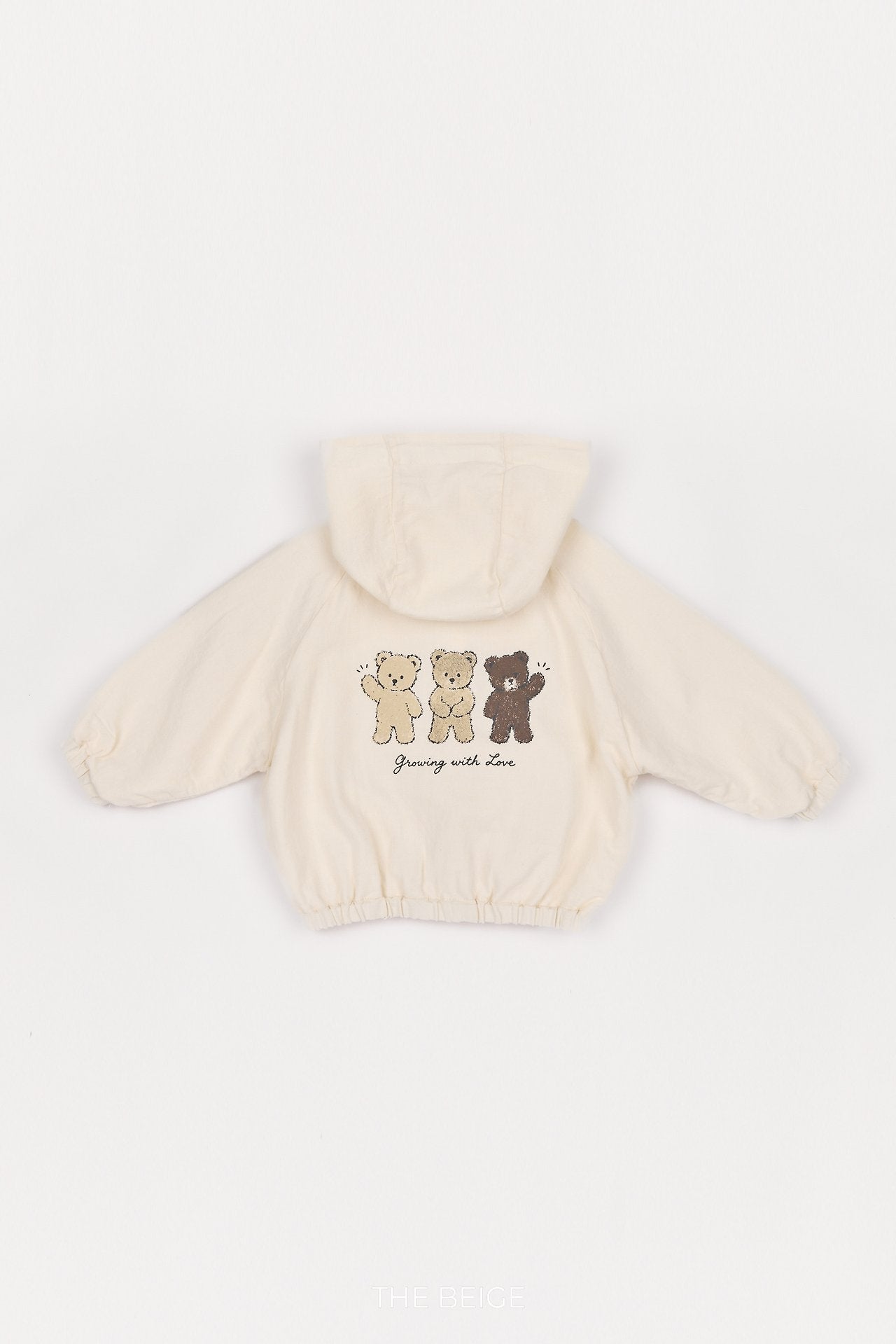 ［The beige］Bear Jumper