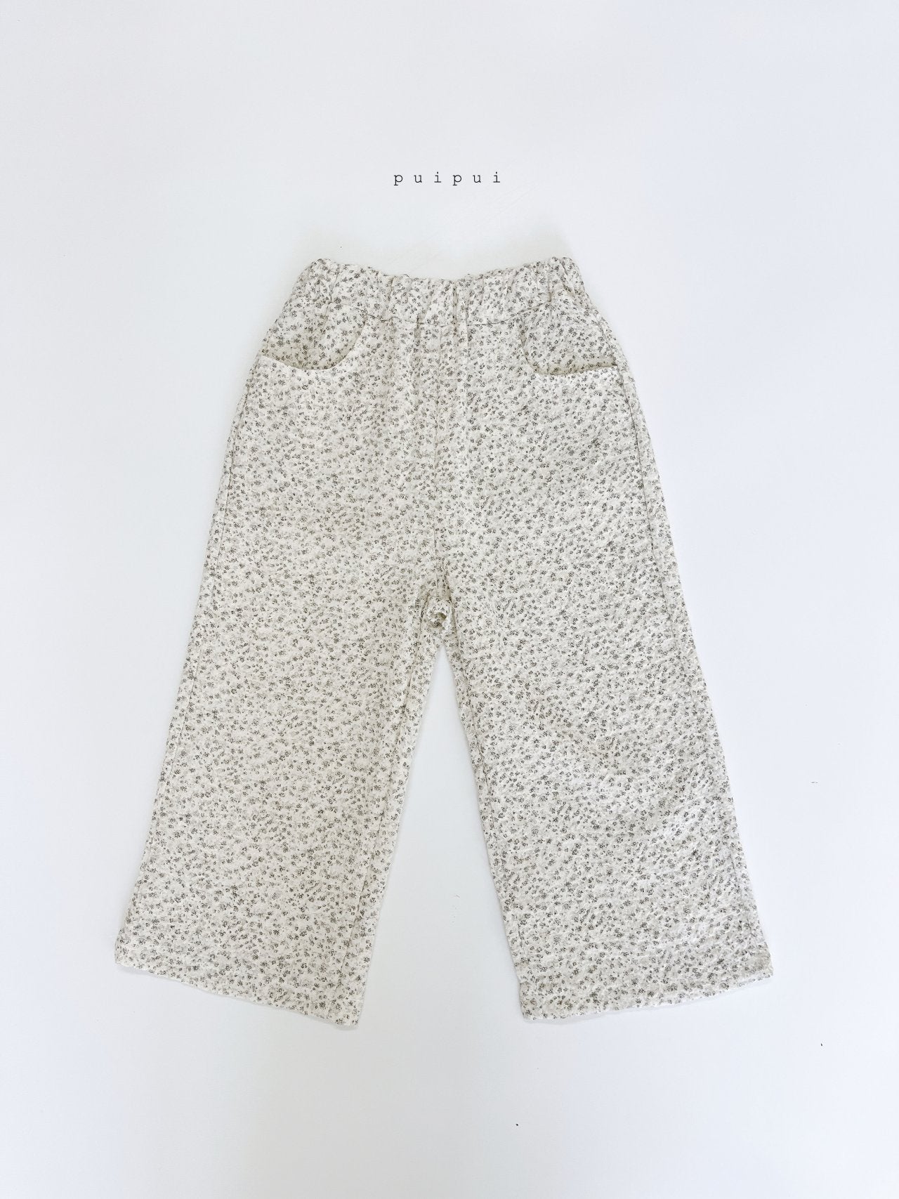 ［puipui］Mist flower pants
