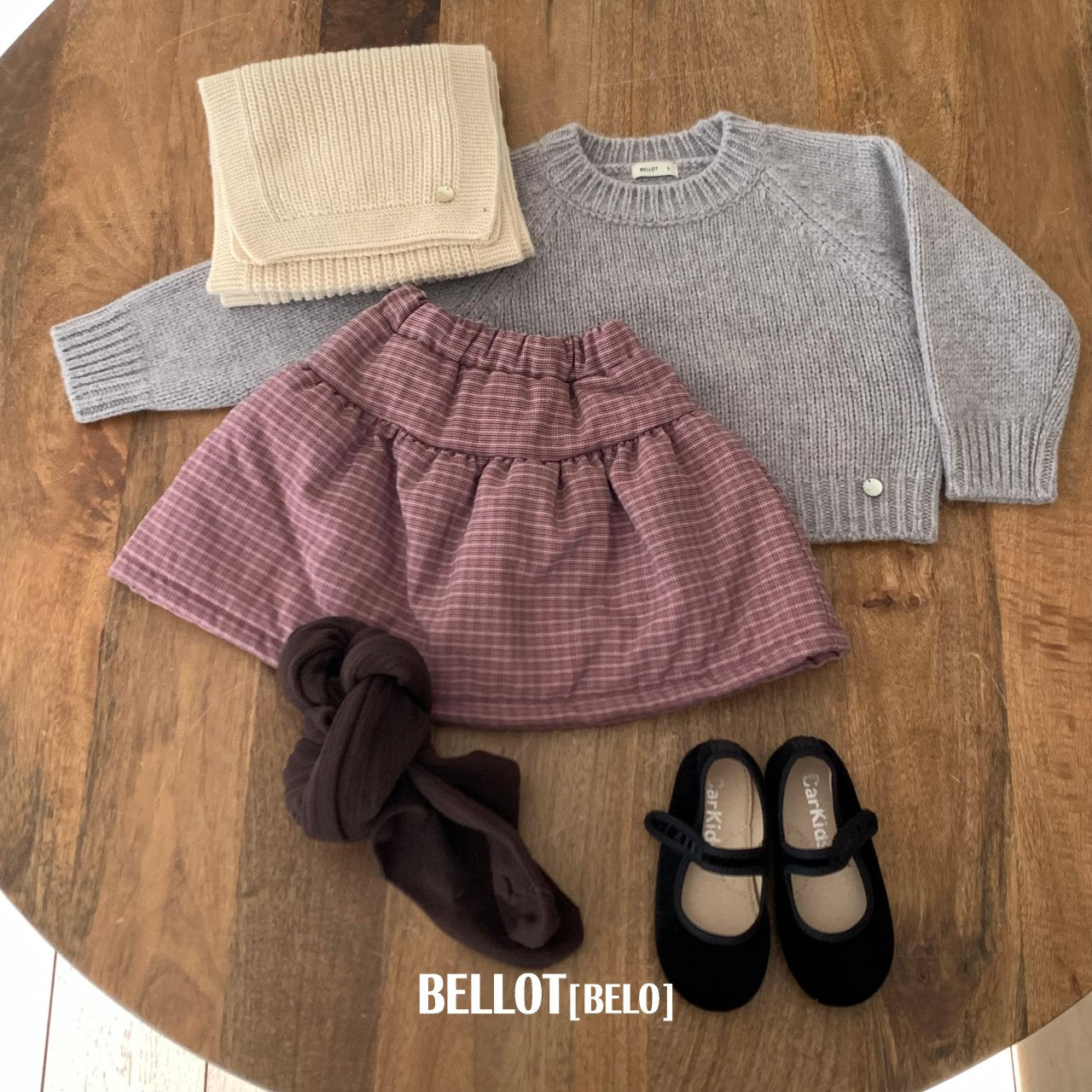 ［BELLOT］Via wool knit (kids)