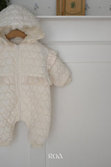 ［ROA］Heart frill rompers