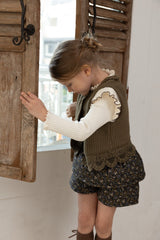 ［perrobebe］Ivy knit vest