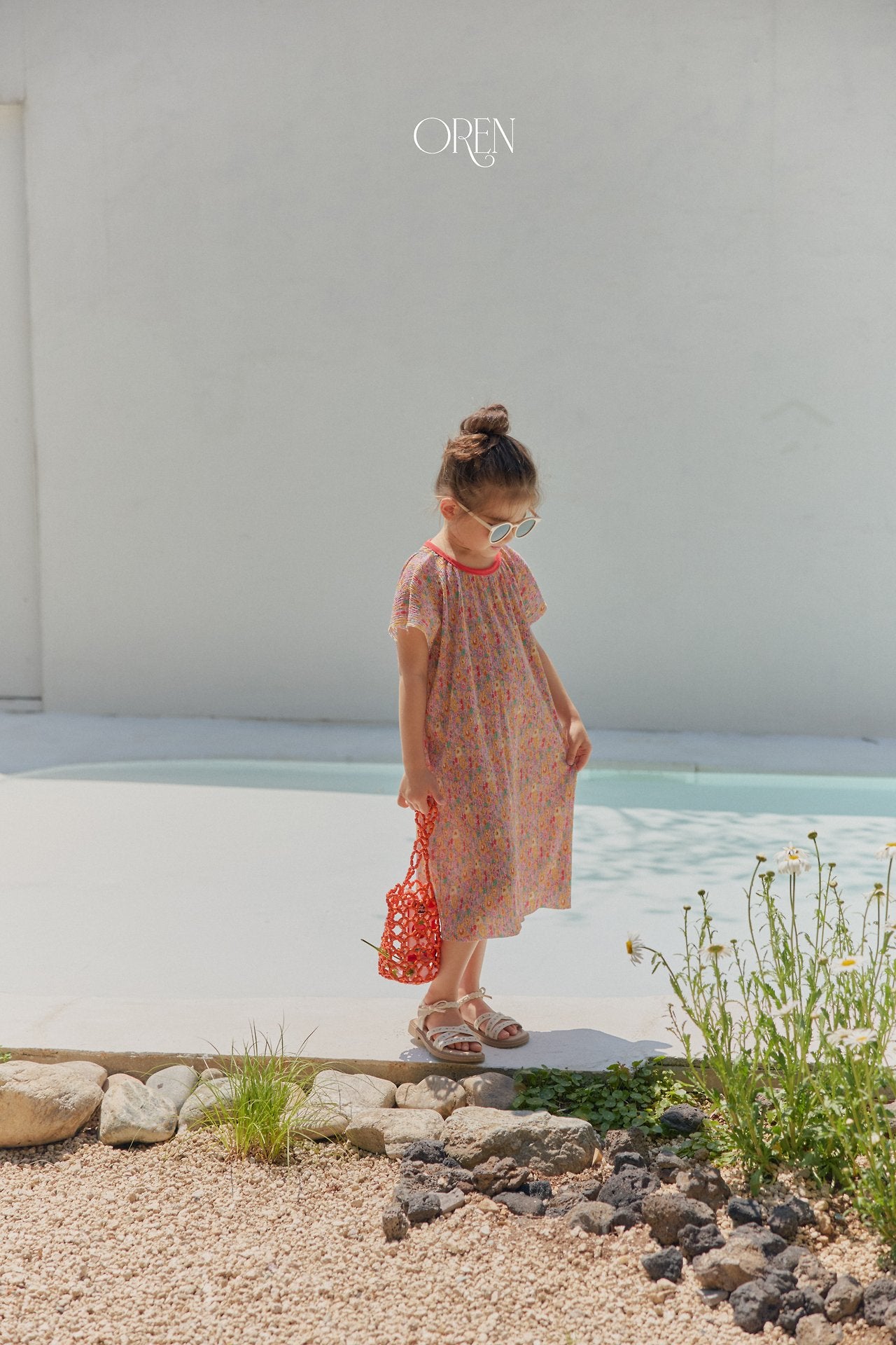 ［OREN］Rozy pleats one-piece