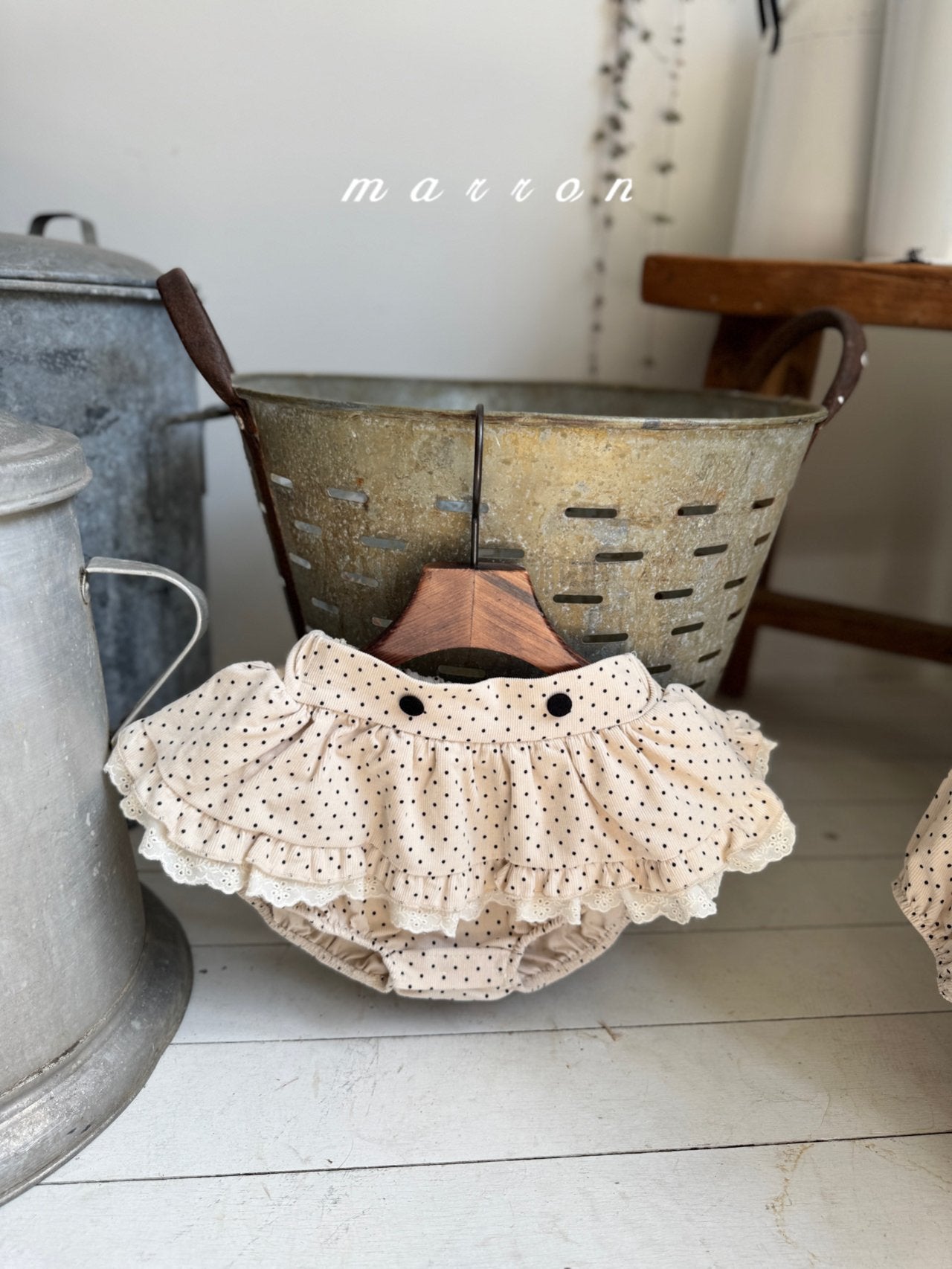 ［marron］Mimi dot bloomer