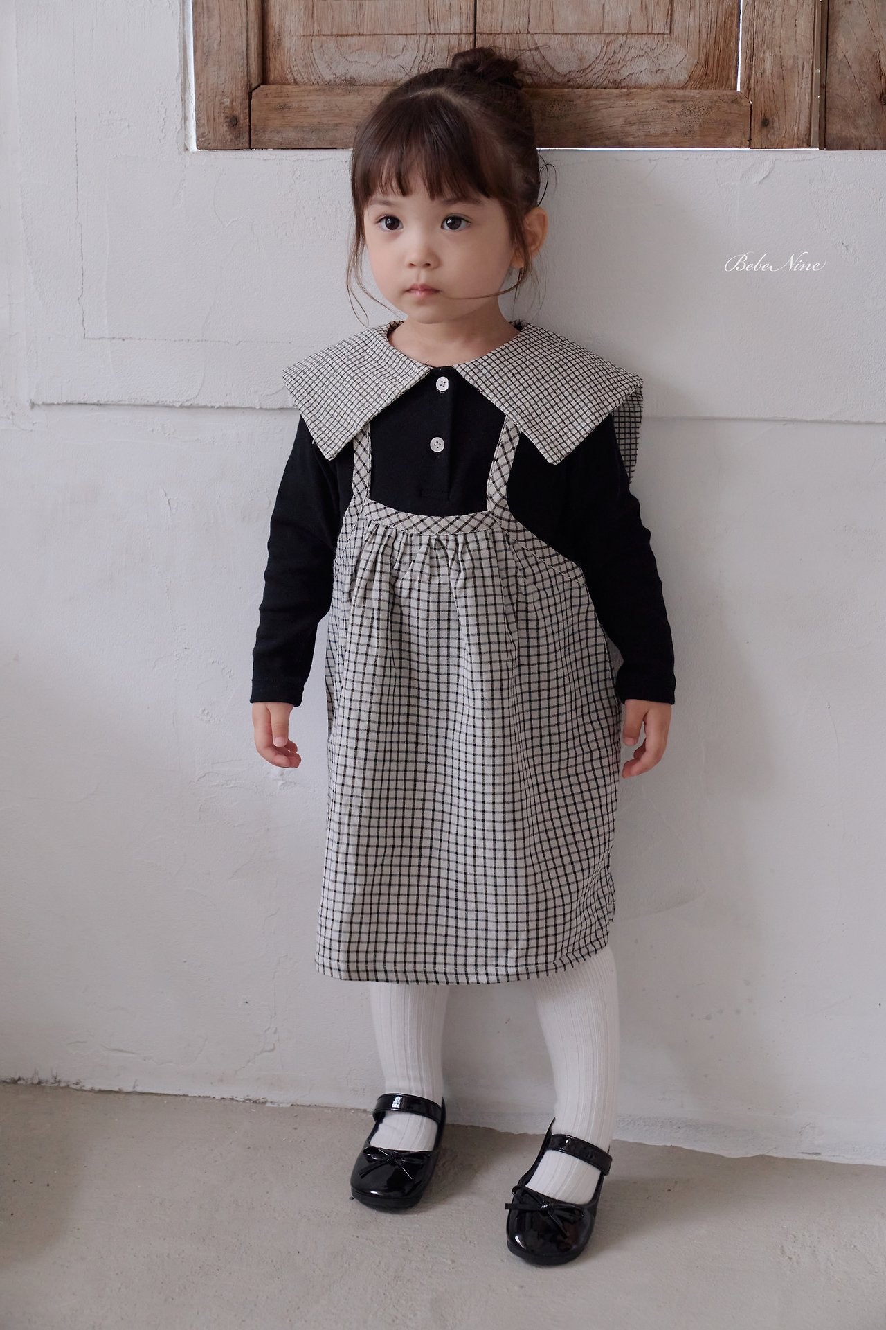 ［bebenine］Caramel Pinafore Skirt