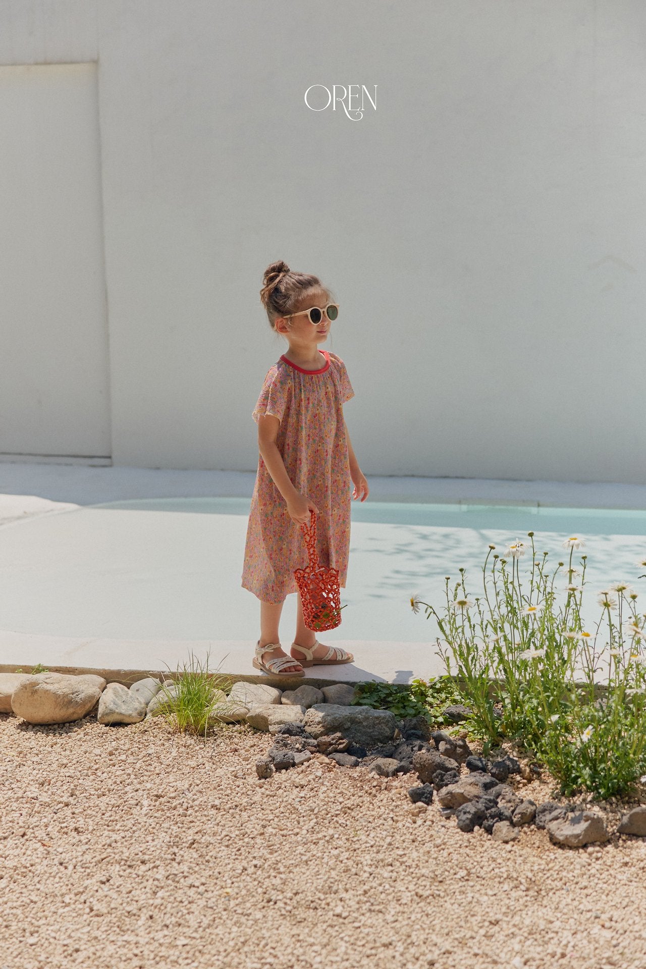 ［OREN］Rozy pleats one-piece
