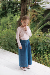 ［azalea］Roem tuck denim pants (kids)