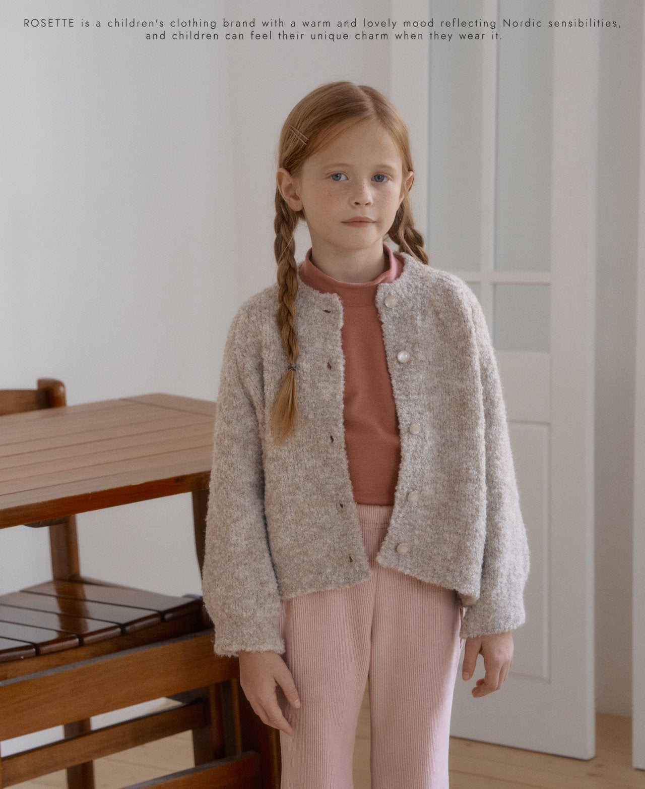 ［ROSETTE］Almond highneck tops