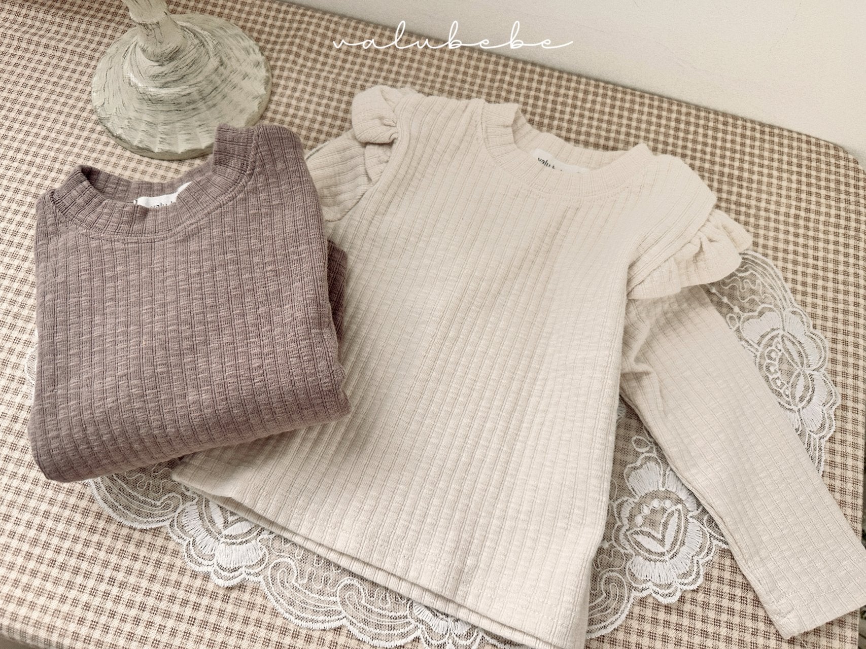 ［valubebe］Frill wing tee (baby & kids)