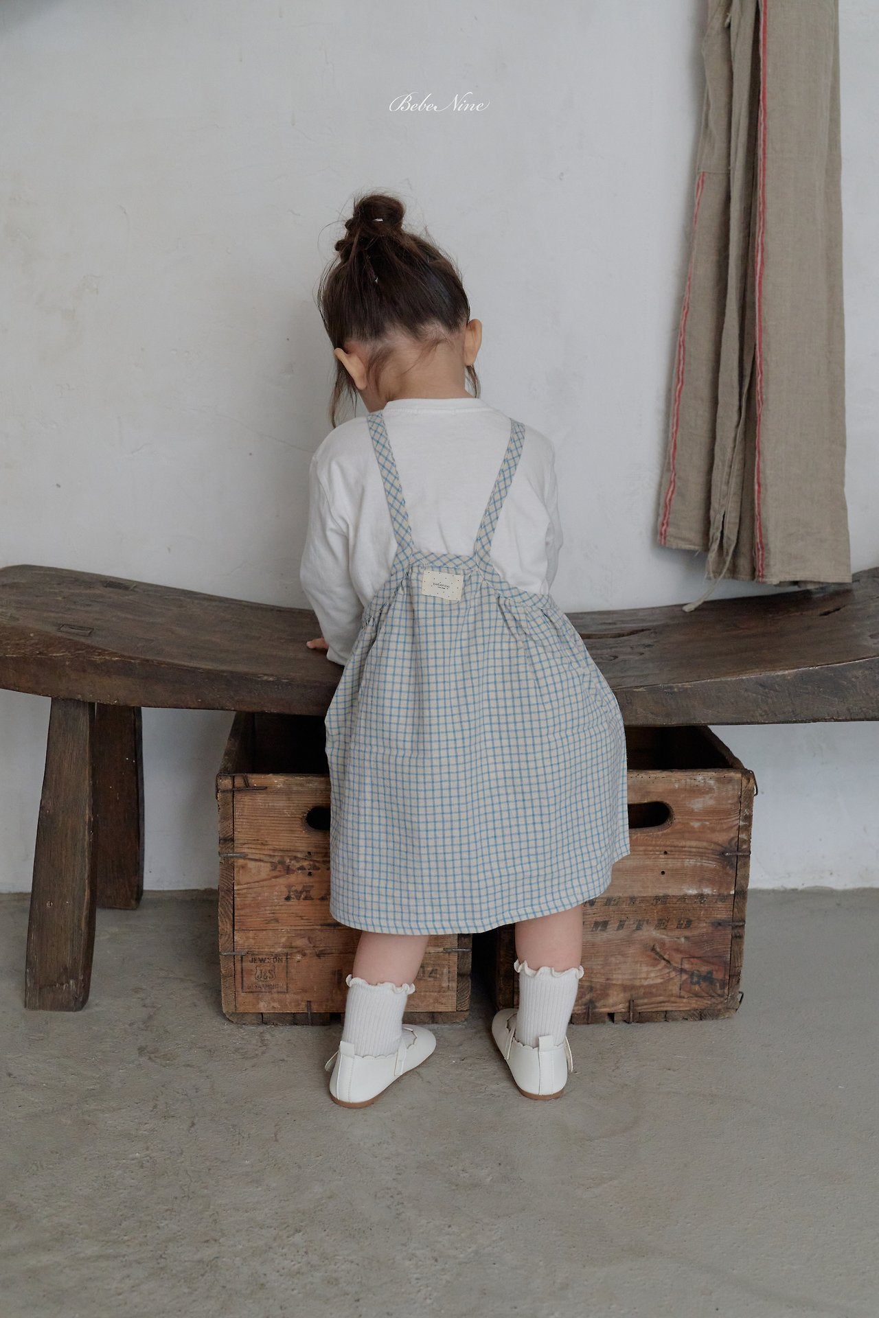 ［bebenine］Caramel Pinafore Skirt