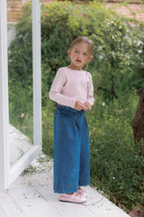 ［azalea］Roem tuck denim pants (kids)