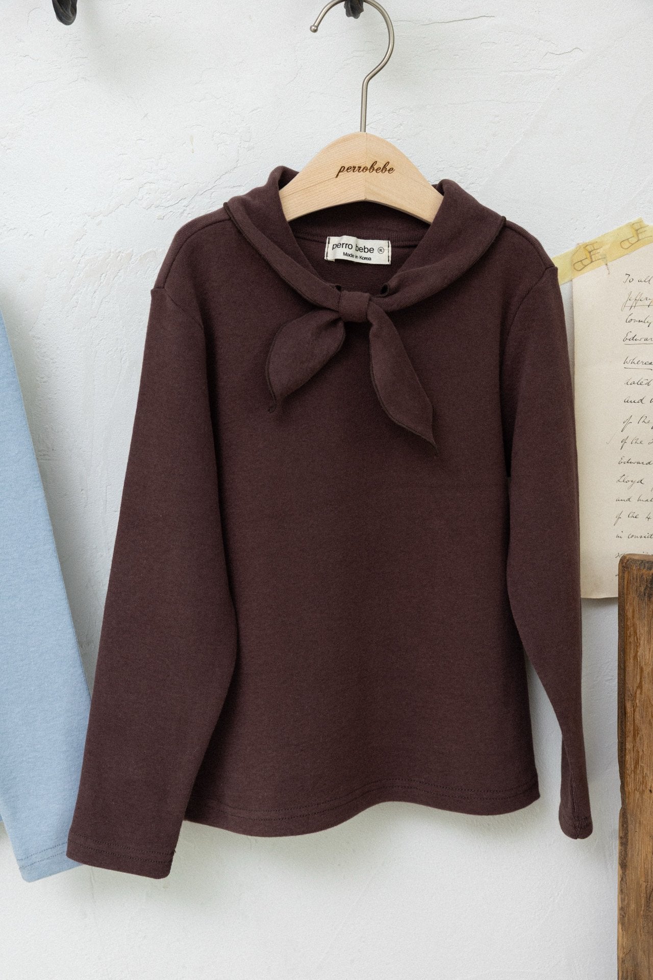 ［perrobebe］Bella ribbon tops