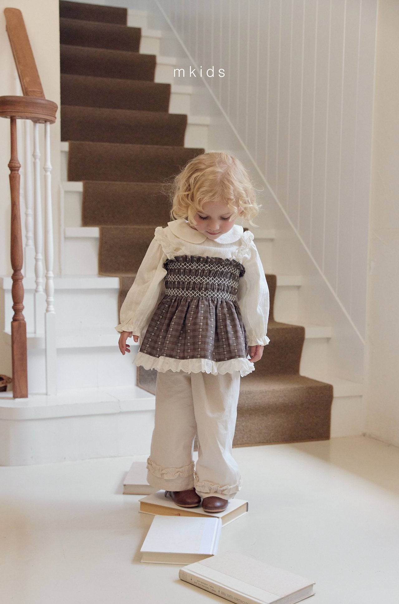 ［mkids］Aimee collar blouse