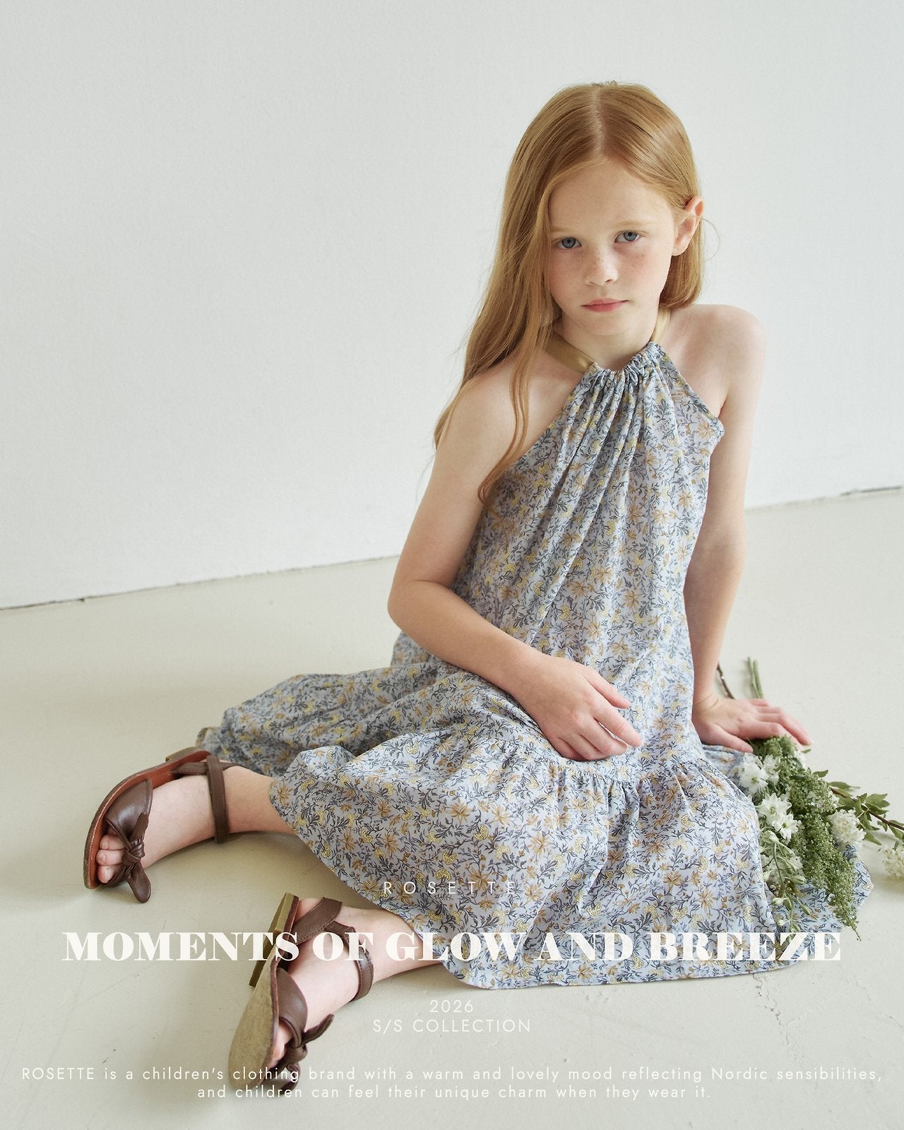 ［ROSETTE］Silvia flower one-piece