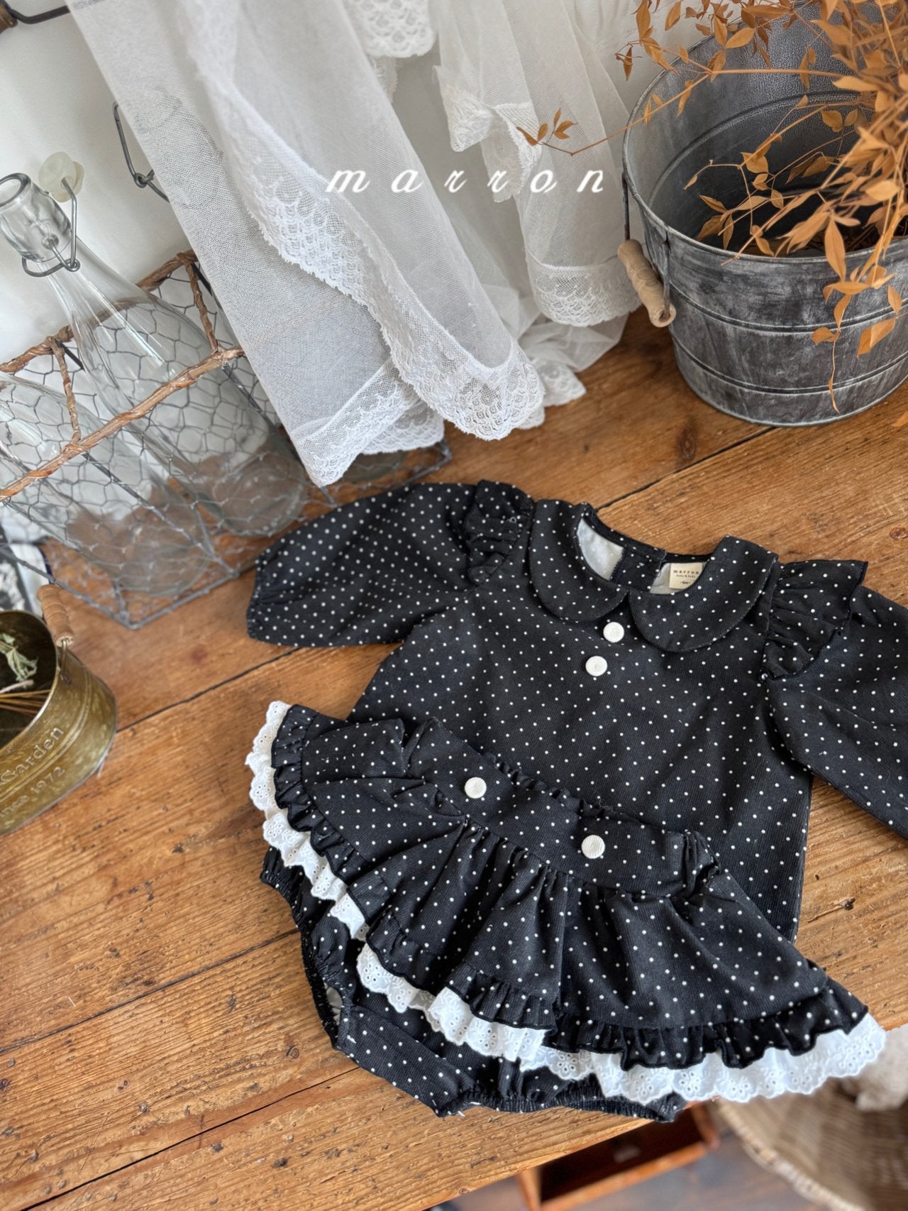 ［marron］Mimi dot bloomer