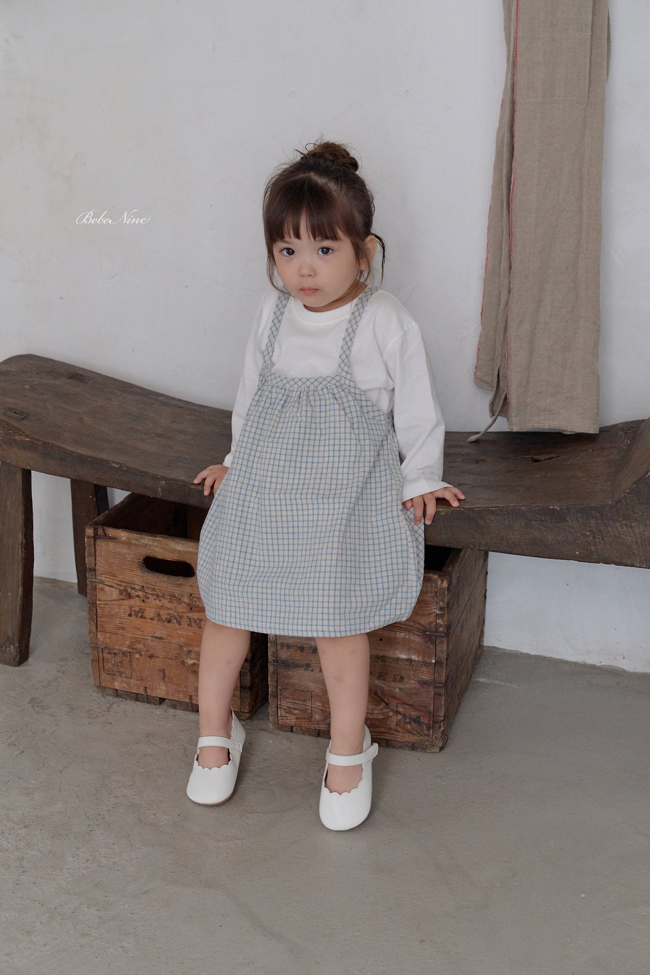 ［bebenine］Caramel Pinafore Skirt