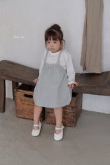 ［bebenine］Caramel Pinafore Skirt