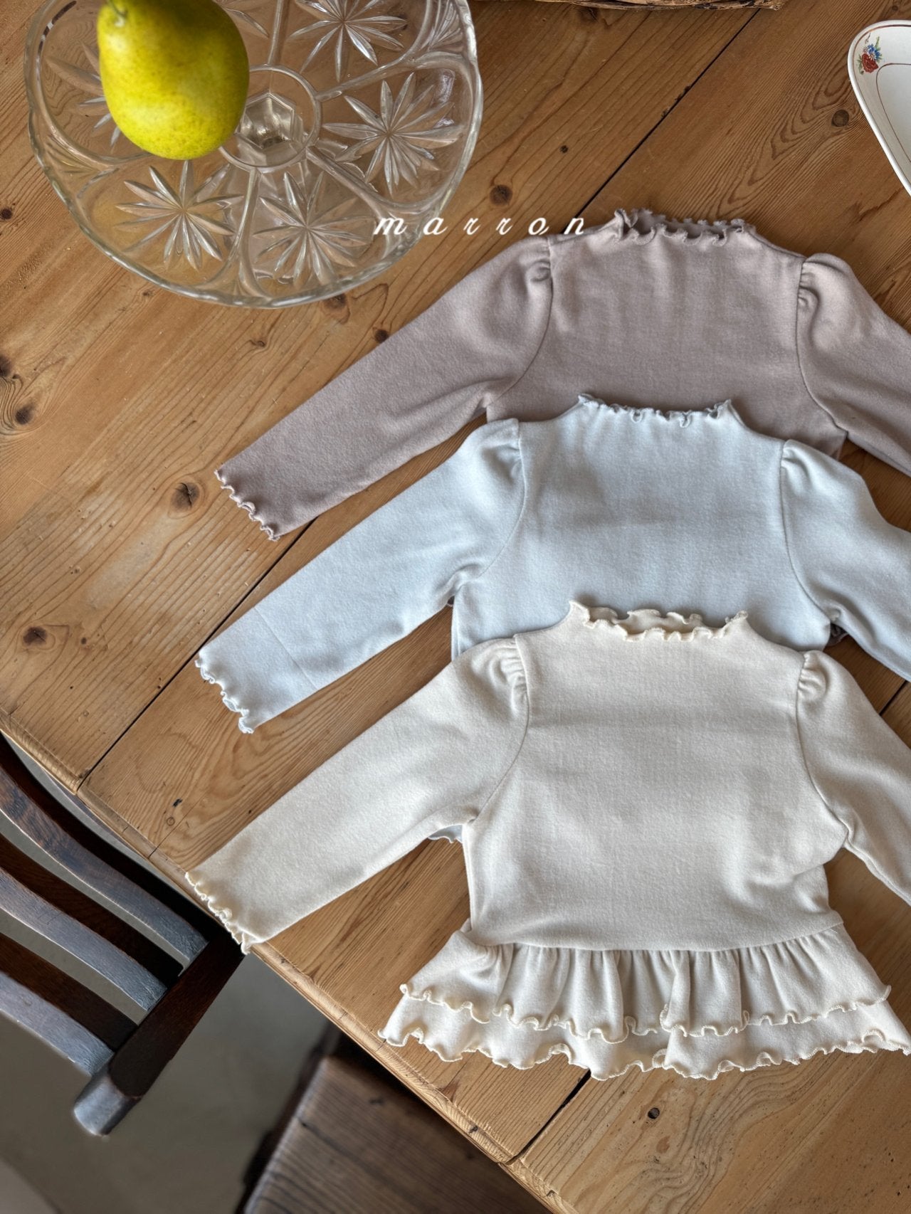 ［marron］Cancan mellow tops