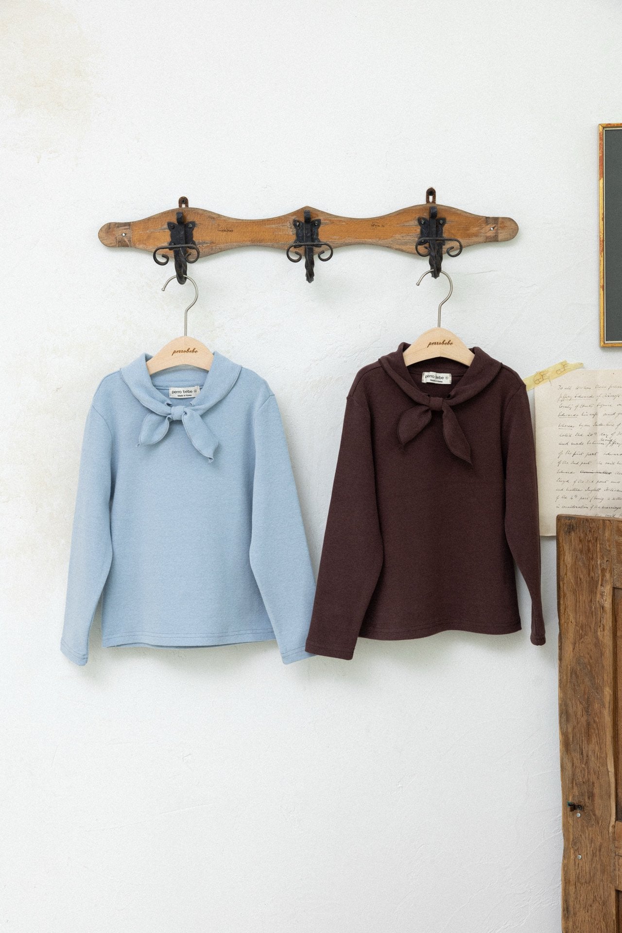 ［perrobebe］Bella ribbon tops