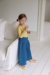 ［azalea］Roem tuck denim pants (kids)