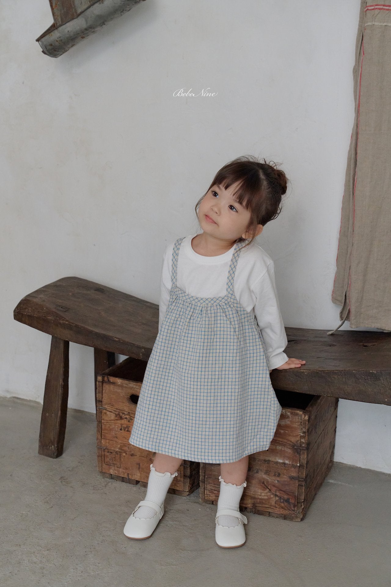 ［bebenine］Caramel Pinafore Skirt